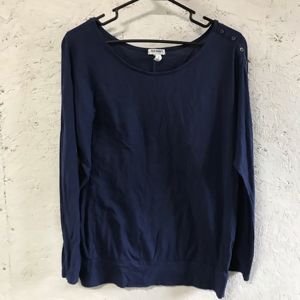 Blue long sleeve large Old Navy shirt